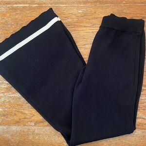 Women’s Flare Pants with White Accent